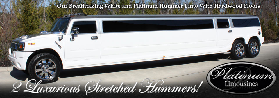 Our Breathtaking White Hummer With Hardwood Floors